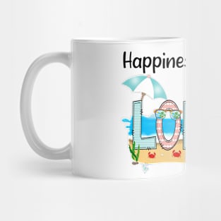 Happiness Is Being A Lollie Summer Beach Happy Mother's Day Mug